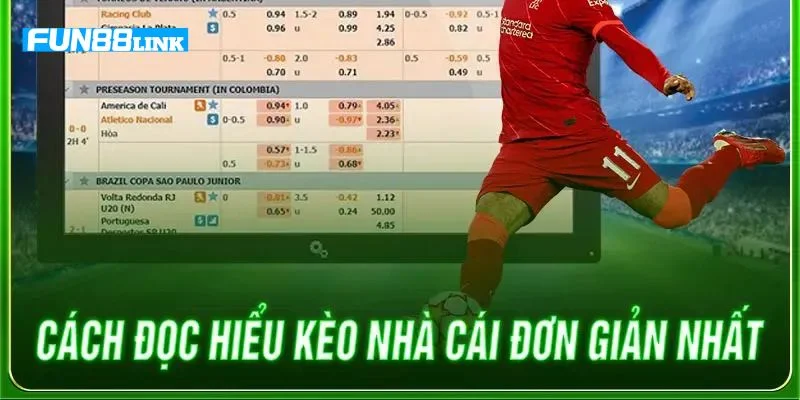 Cá cược kèo nhà cái người chơi cần đọc hiểu kèo một cách chính xác.